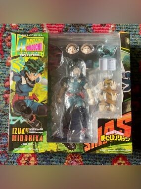 Kaiyodo Amazing Yamaguchi No.018 Izuku Midoriya Deku My Hero Academia Revoltech